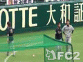 動画:甲子園での練習